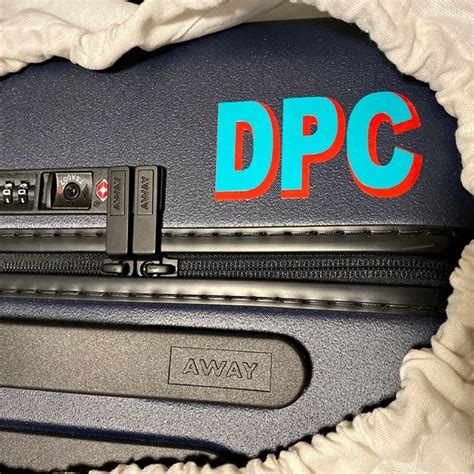 luggage monogram stickers